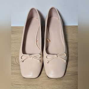 Zara Soft Pink Ballet Flats